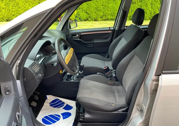 Opel Meriva cena 3700 przebieg: 208000, rok produkcji 2005 z Brześć Kujawski małe 407